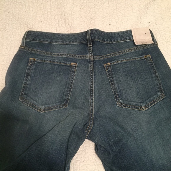 Eddie Bauer curvy boot fit Jeans inseam 34 NWT - Picture 6 of 6